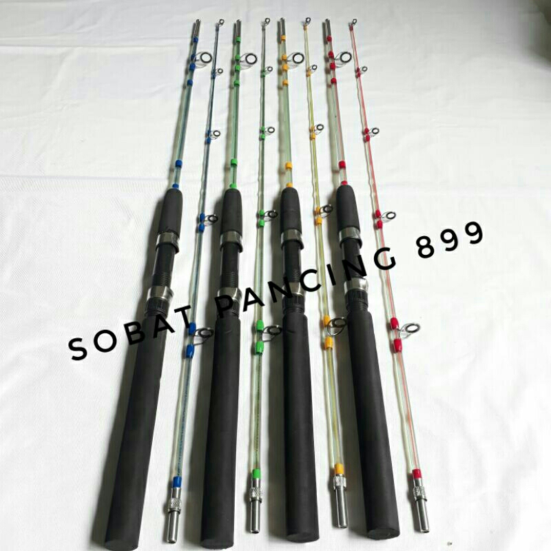 Joran pancing fiber transparant pake drat koinobori nobuko 180 dan 210