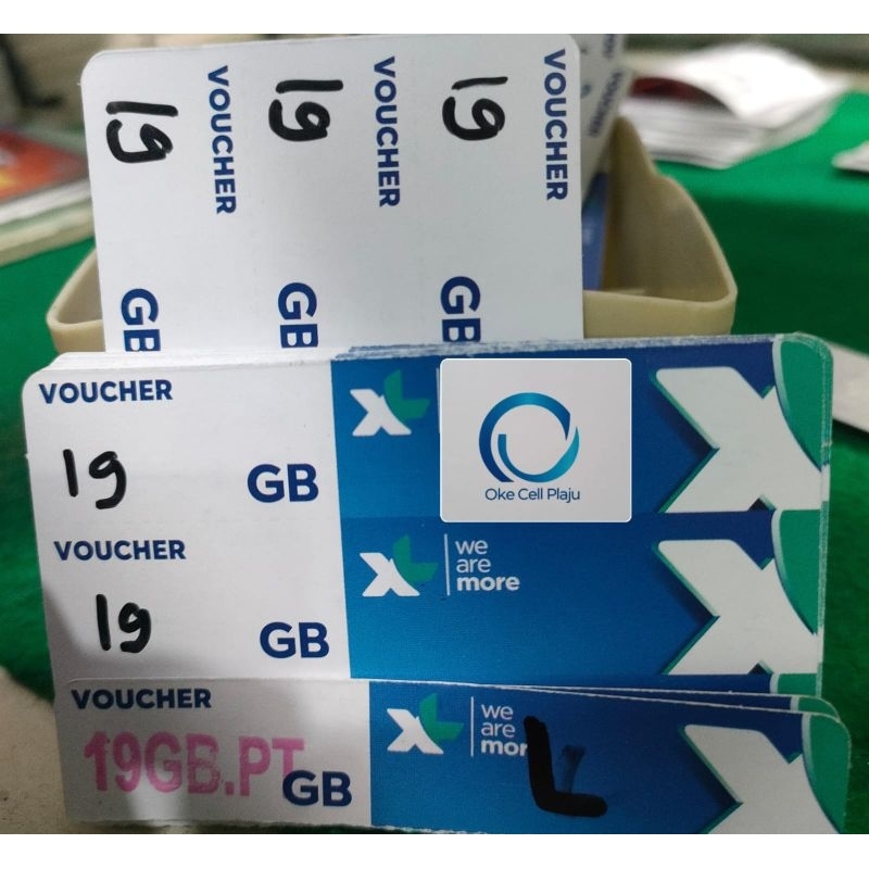voucher XL 19GB 30hari