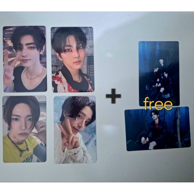 [READY STOCK] PC PHOTOCARD SUNGHOON JUNGWON LD YZY R5 HEESEUNG YZY VCE R1 JAKE STICKER ENHYPEN OFFIC