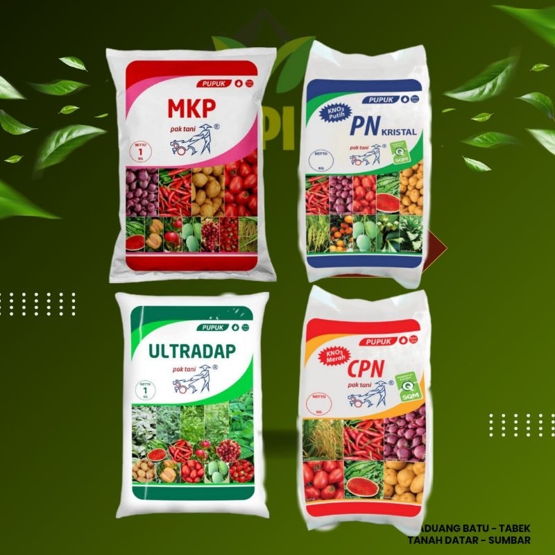 PAKET SUPER LENGKAP MKP + KNO3 PUTIH + ULTRADAP + KNO3 MERAH