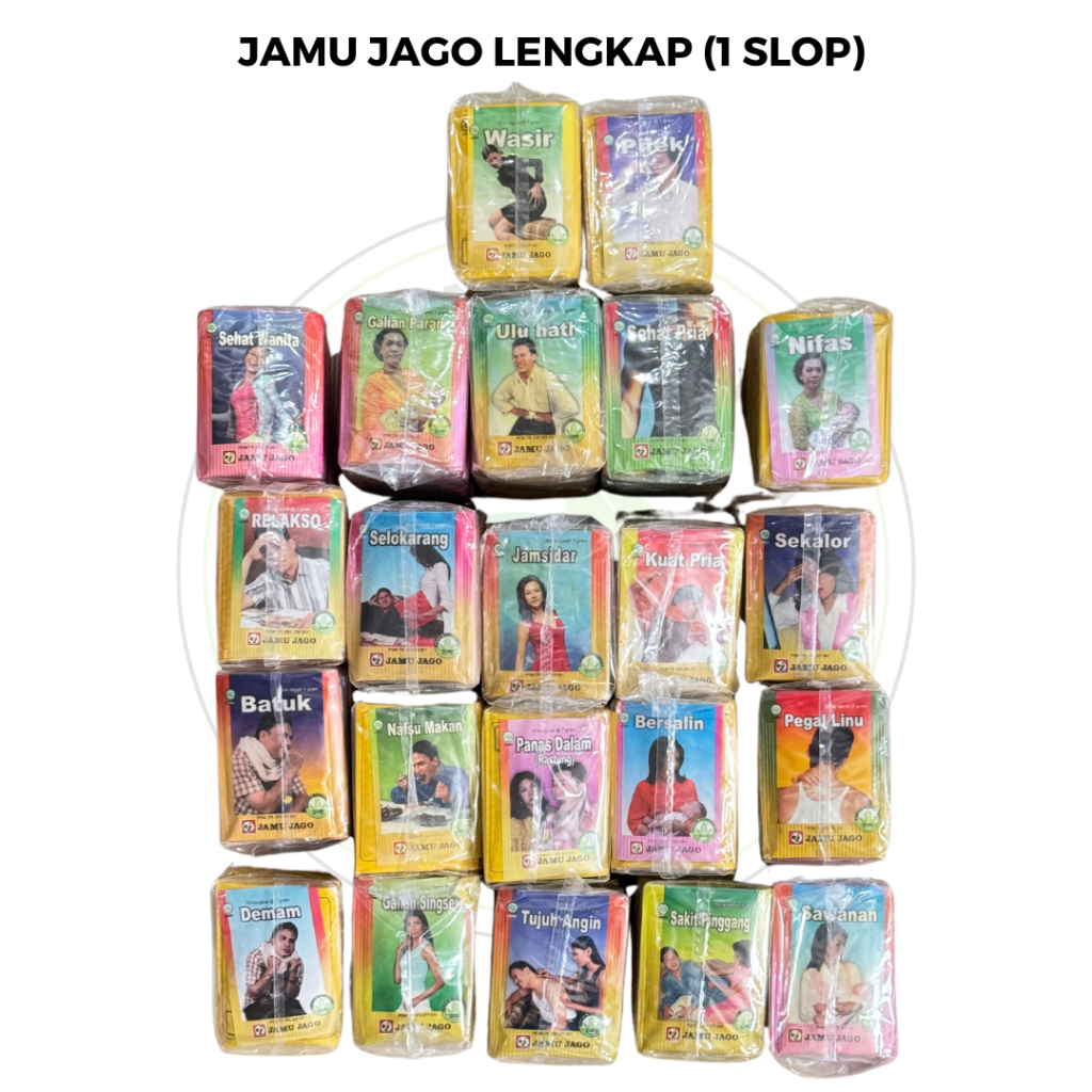 

JAMU JAGO LENGKAP 1 / SATU SLOP (ISI 50 SACHET)