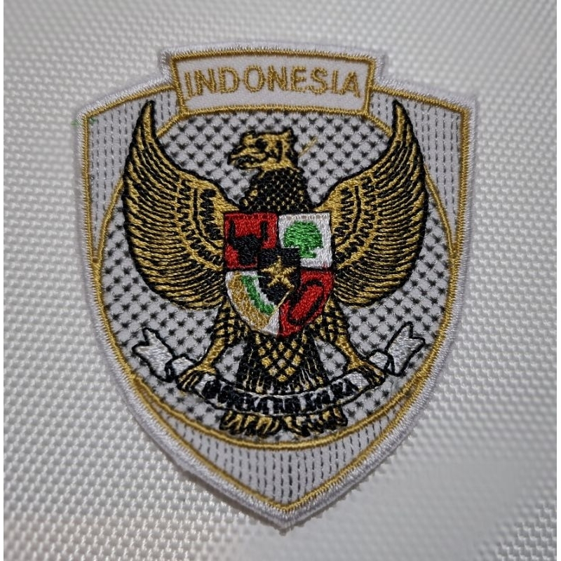 Patch logo timnas, emblem logo timnas, logo garuda