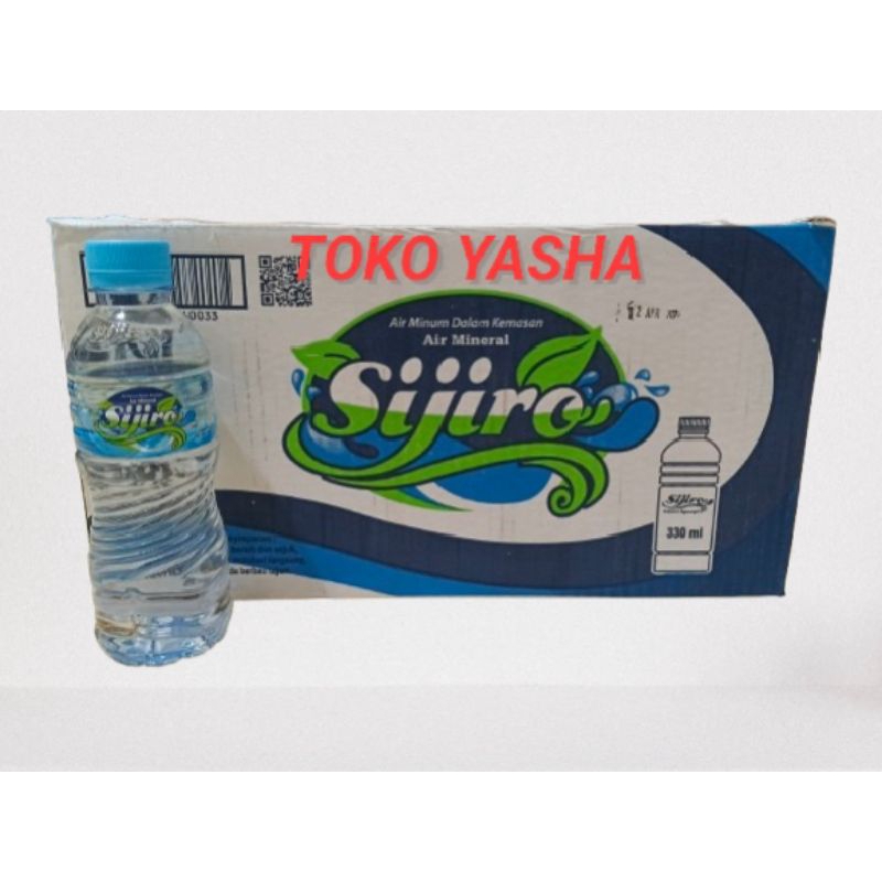 

Sijiro Air Mineral Botol Dus 24 x 330 ml