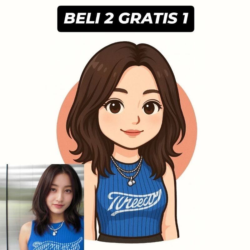 [Murah] Jasa Edit Foto - Karikatur Kartun