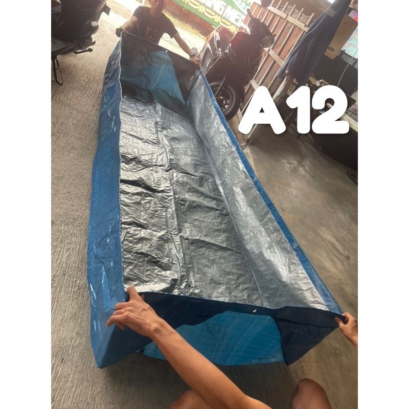 Terpal Kolam Ikan A12 Ukuran 3x2x50 Kolam Terpal kotak