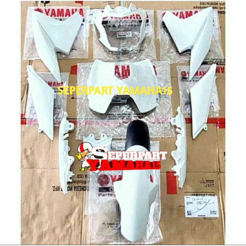 FULL BODY HALUS VIXION NEW NVL PUTIH ORIGINAL YGP GENUINE PARTS