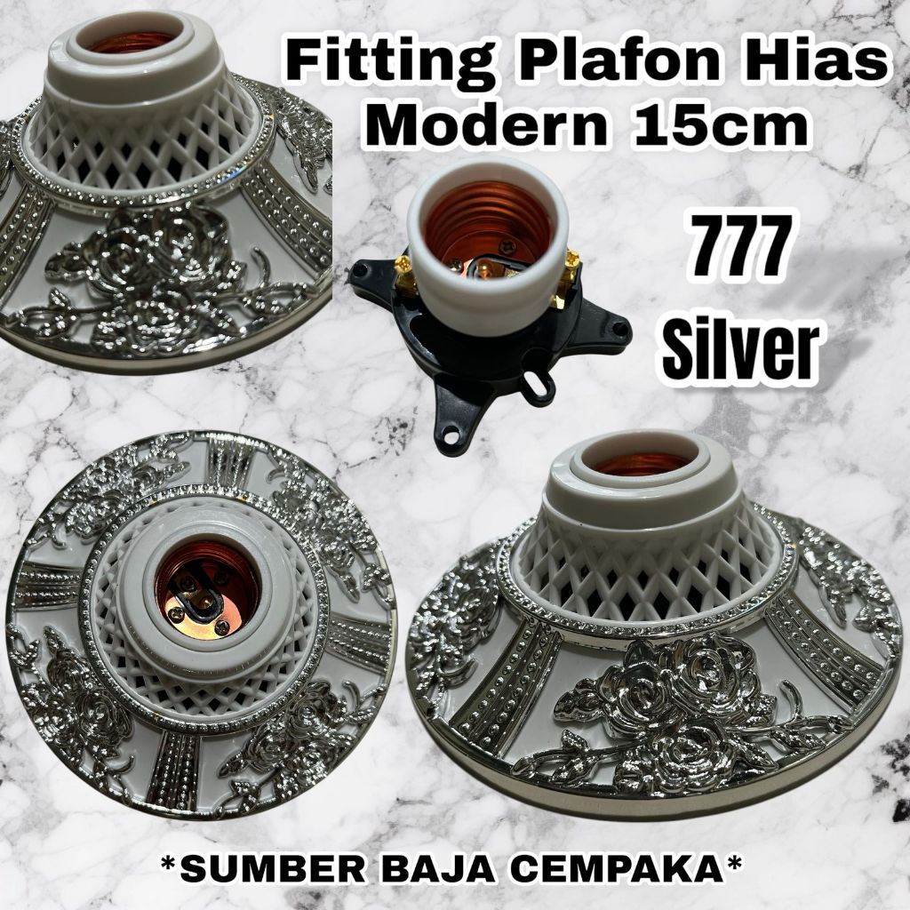 Fitting Lampu Plafon/Fitting Hias/Fitting Lampu Plafon Hias/Fitting Lampu Hias