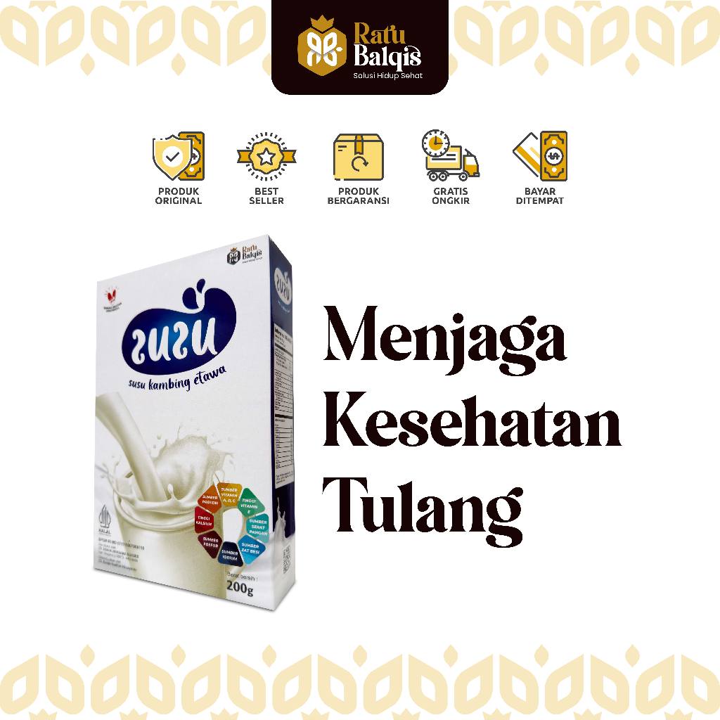 

Susu Kambing Kesehatan Tulang dan Sendi Zuzu 200 Gram