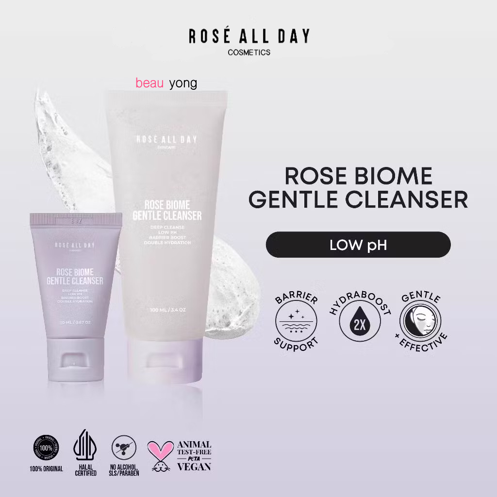 ROSE ALL DAY Rose Biome All Skin Gentle Cleanser