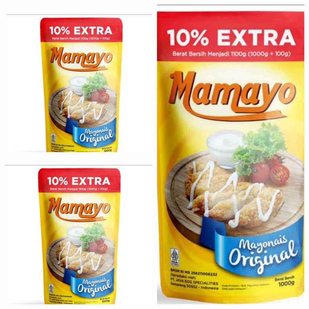 

MAMAYO MAYONAIS ORIGINAL 1000GR x 3 pcs