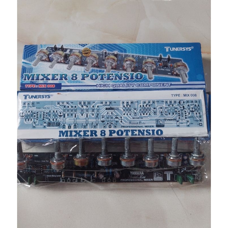 kit mixer 8 potensio, tunersys yamaha