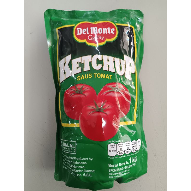 

SAUS TOMAT KETCHUP DEL MONTE 1KG