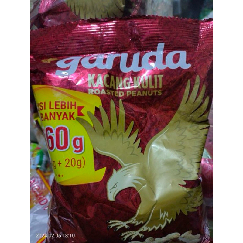 

Kacang kulit garuda 160gr