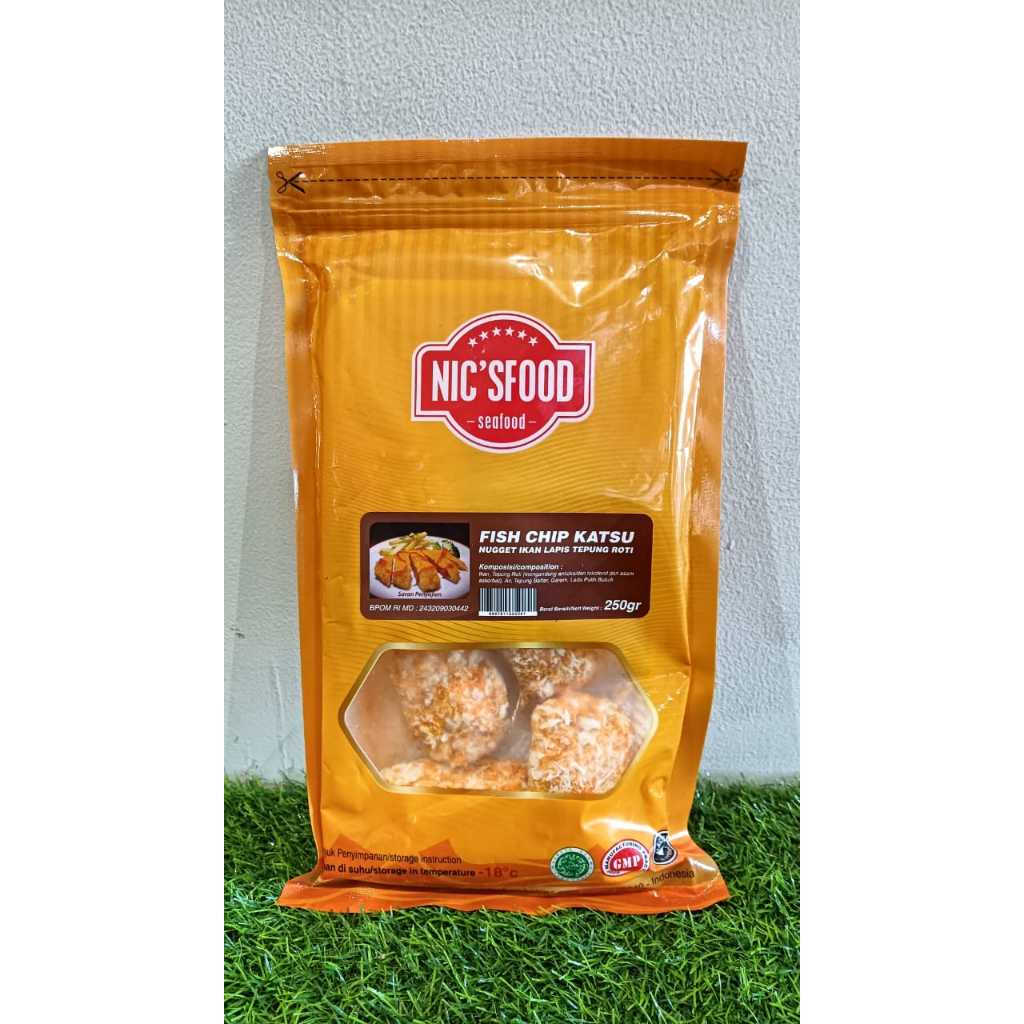 

NICSFOOD FISH & CHIPS KATSU 250GR
