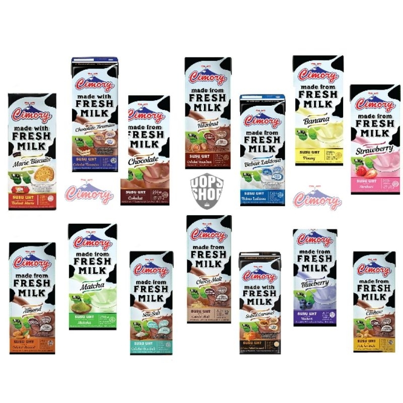 

oopsshop | Cimory Susu UHT Fresh Milk 250 ML