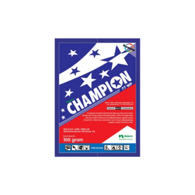 Fungisida Champion 77WP/Tembaga Hidroksida 77%