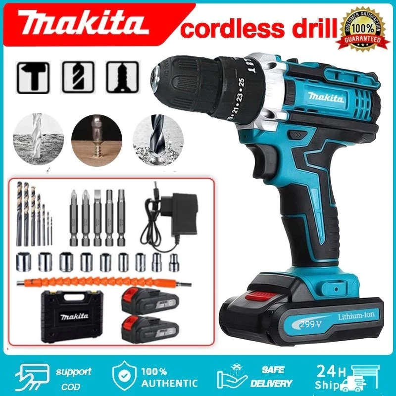 Bor Listrik Makita HP36, Mata Bor Listrik, Bor Impact, Bor Tangan Listrik, Alat Bor Obeng Listrik