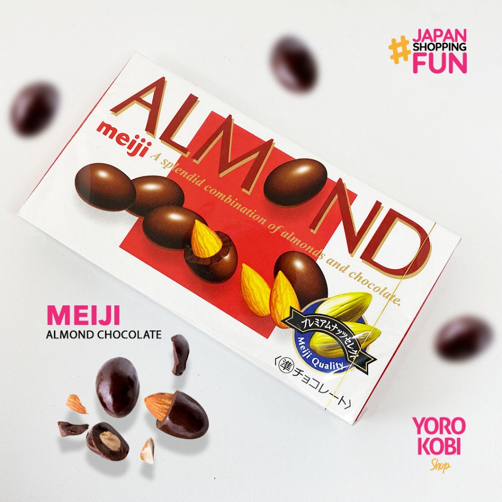 

Meiji Almond Chocolate Isi 20 - Original Jepang