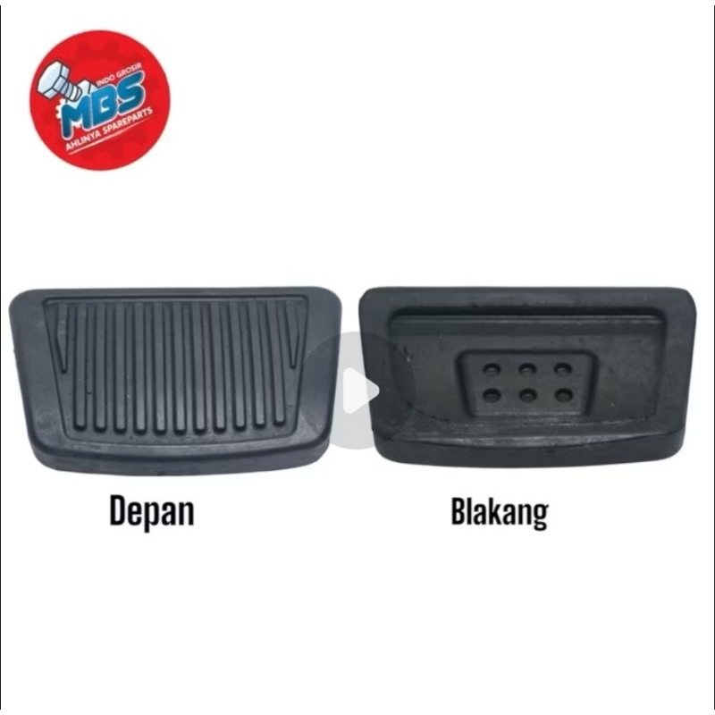KARET PEDAL REM MOBIL MATIC, AVANZA, TERIOS, DLL