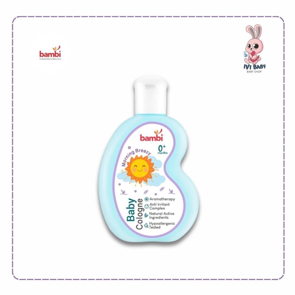 Bambi Baby Cologne Morning Breezy | Parfume Bayi