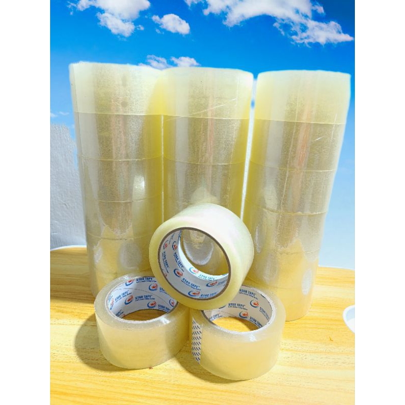 

LAKBAN SELOTIP STAR TAPE 100 YARD X 48 MM BERKUALITAS MEREKAT KUAT BAGUS