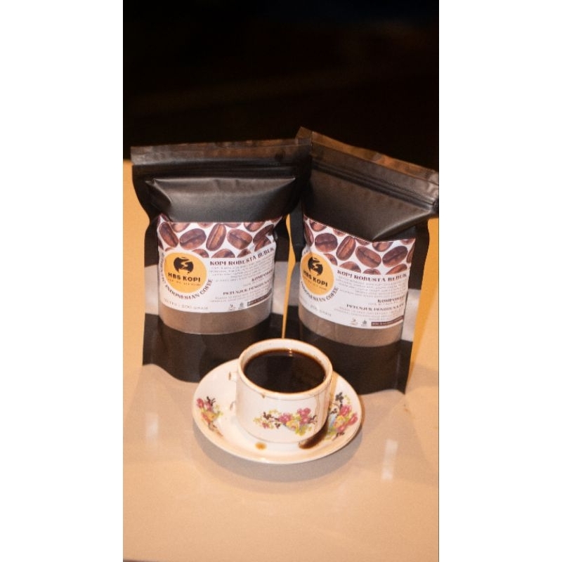 

Kopi Bubuk Hbs Murni | Kopi Robusta Bubuk 200 Gram