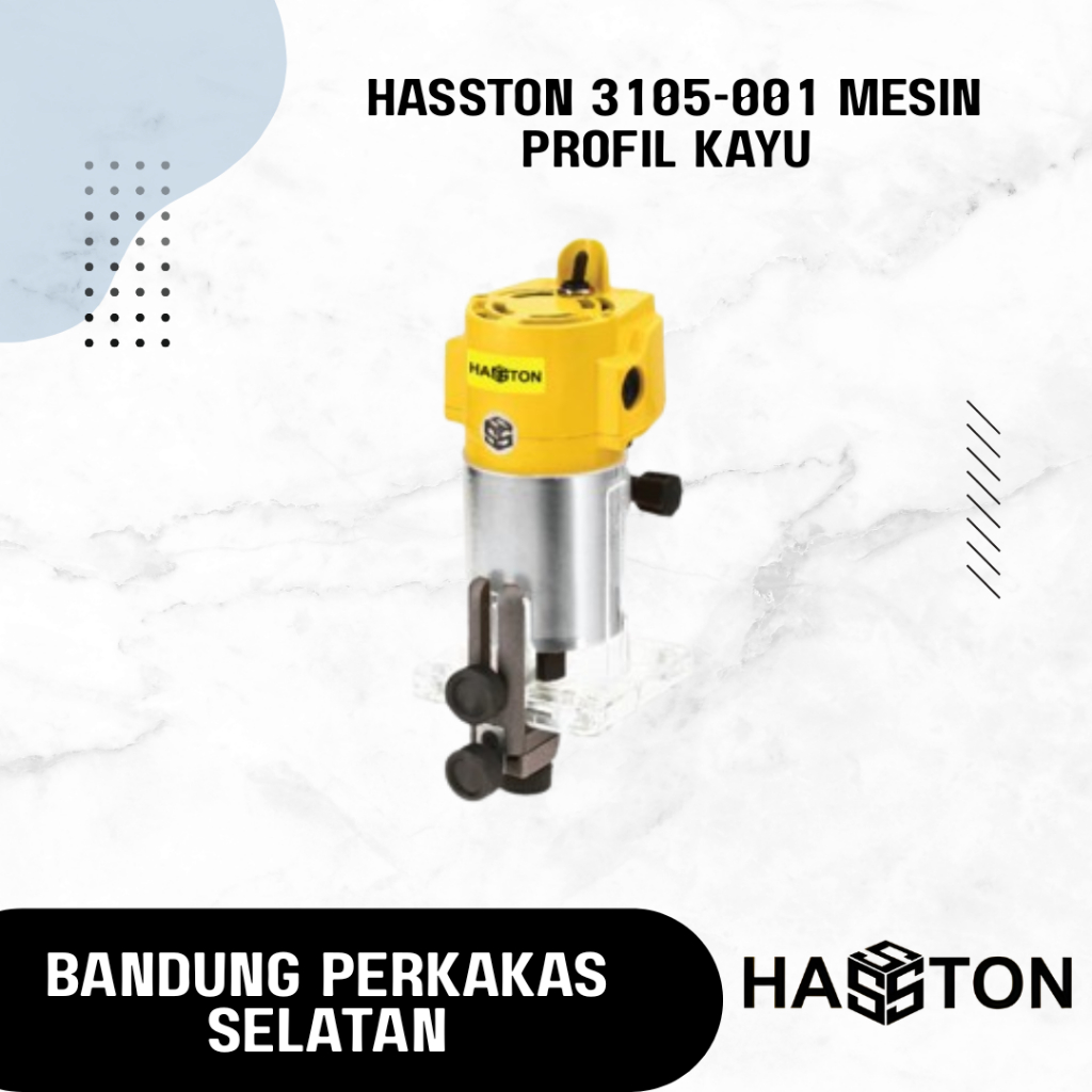 HASSTON 3105-001 Mesin Profil Kayu - Router Wood Trimmer