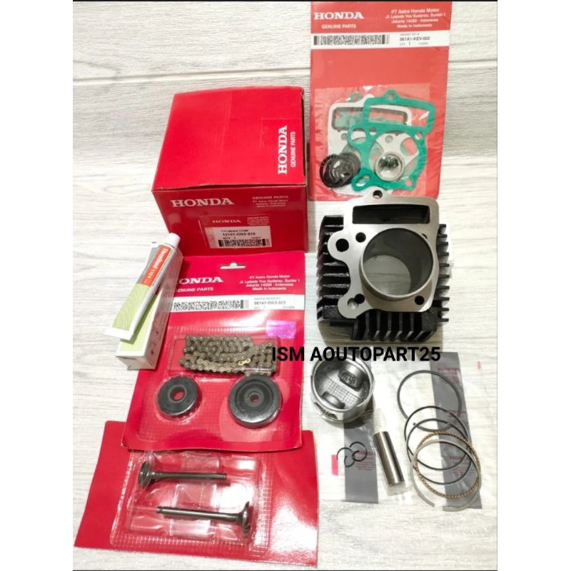 Blok Seher Komplit Ori Honda Grand,Astrea,Legenda,Supra,Supra x lama 4 Barang