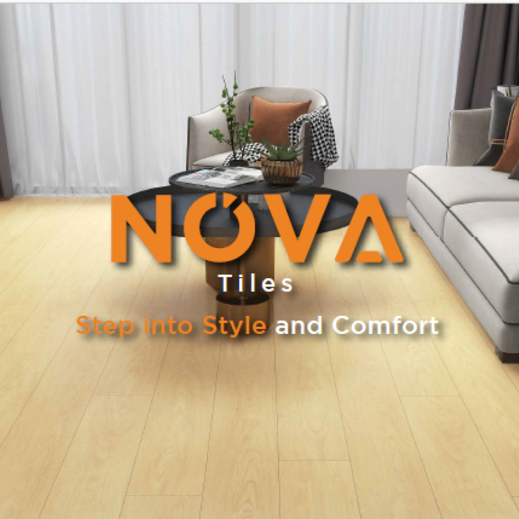 Lantai Vinyl Nova 2mm Vinyl Lantai Kayu Murah - Vinyl Lantai