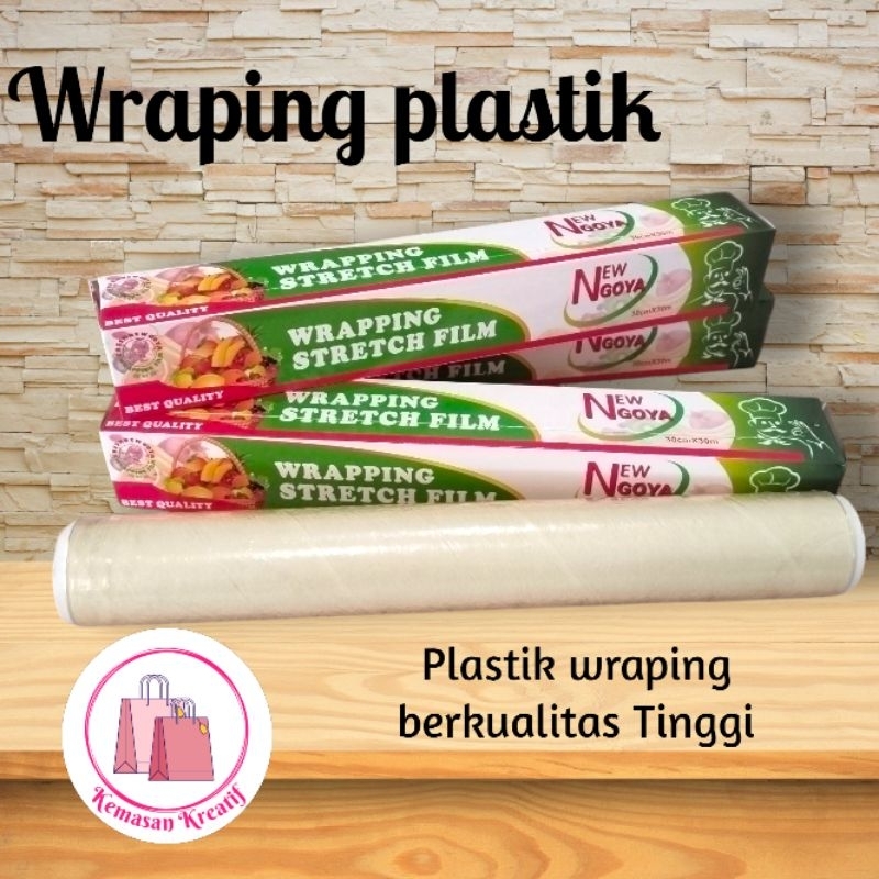 Plastik wraping/plastik Roll makanan pembungkus Refil 30x30