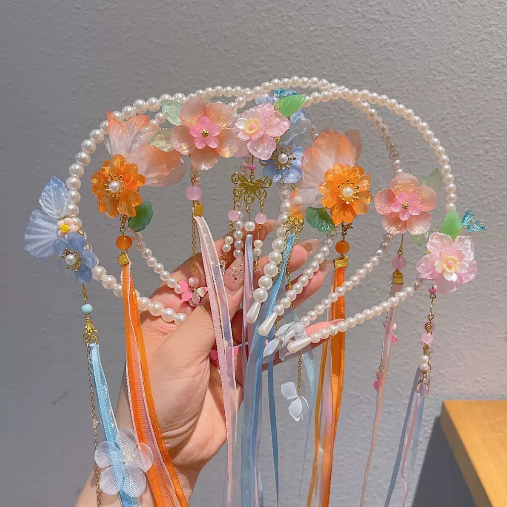 Citdora Hairpin - Bando Hanfu Anak Perempuan Gaya Cina