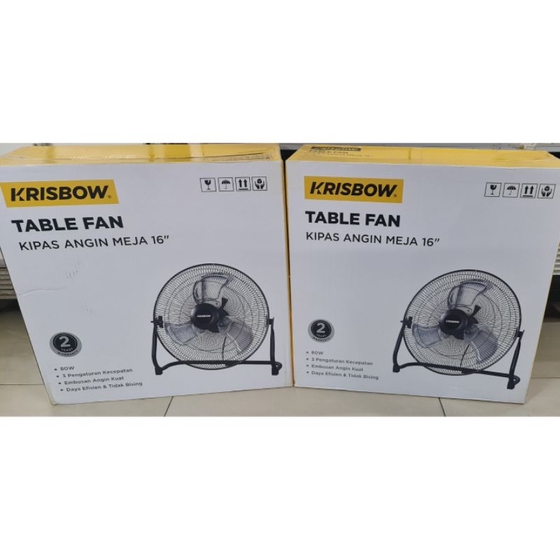 Krisbow Industrial Table Fan 16 Inch Kipas Angin
