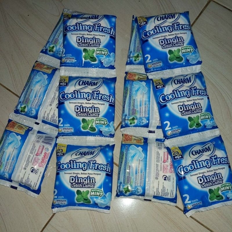 Charm cooling Fresh 2 PAD renceng isi 6
