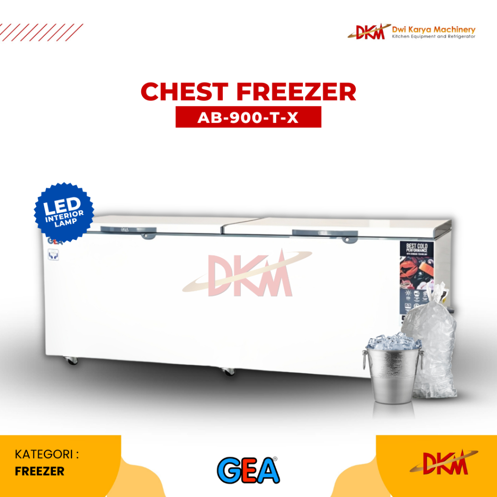 CHEST FREEZER GEA AB-900T-X/FREEZER BOX GEA AB 900TX