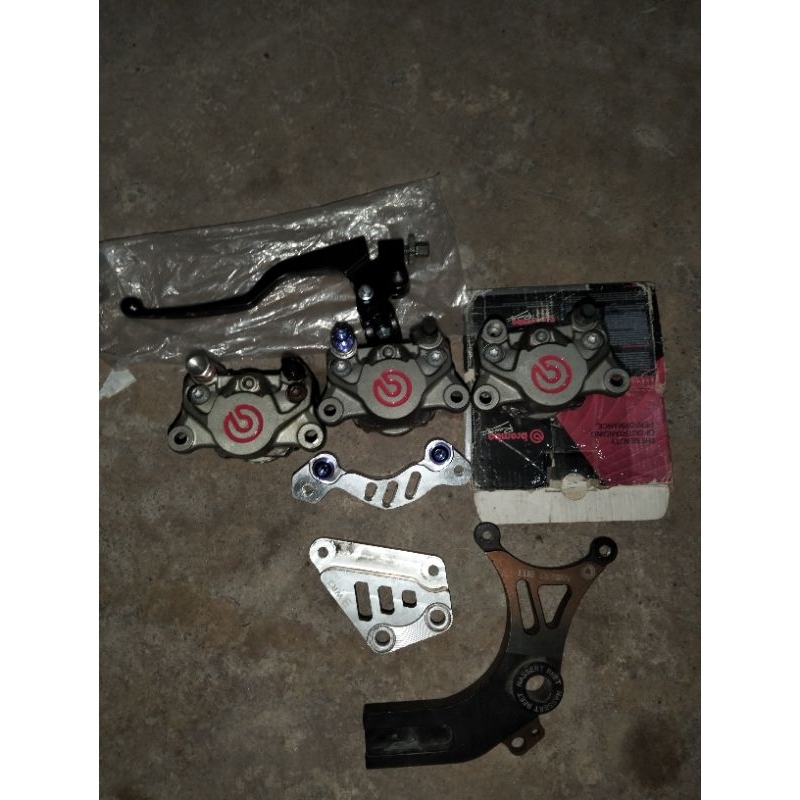 kaliper brembo 2p original italy master kopling kiri clutch master rem kiri tromol accosato italy le