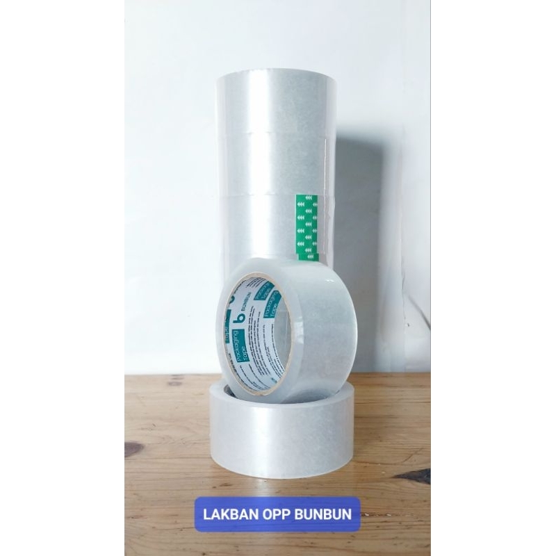 

LAKBAN OPP BUNBUN 2 in TEBAL MURAH / 1 KARTON ISI 72 PCS