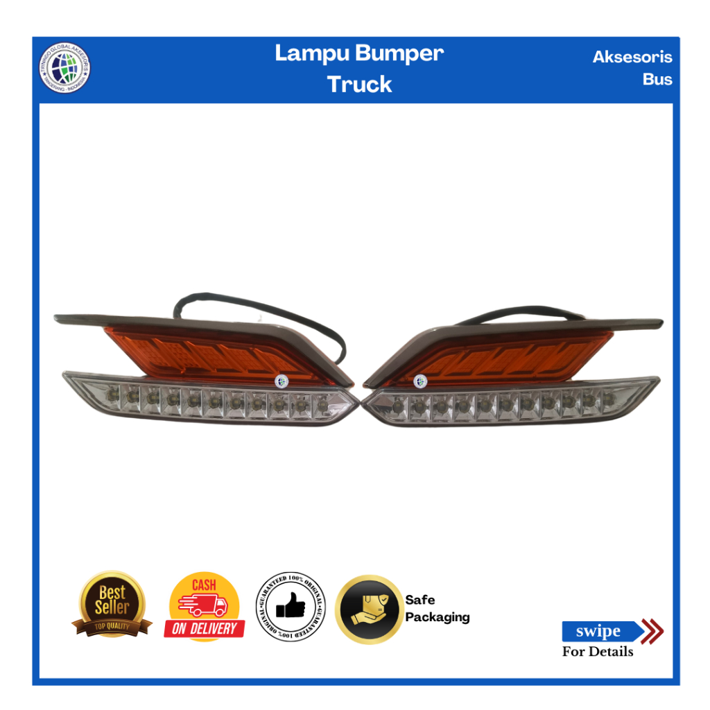 Lampu Bumper Truck/Lampu Variasi Jetbus 5 Original