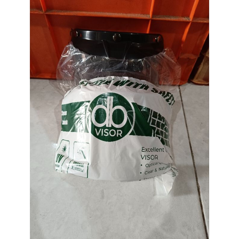 KACA HELM VISOR HELM BOGO RETRO Flat visor helm bogo kaca cembung