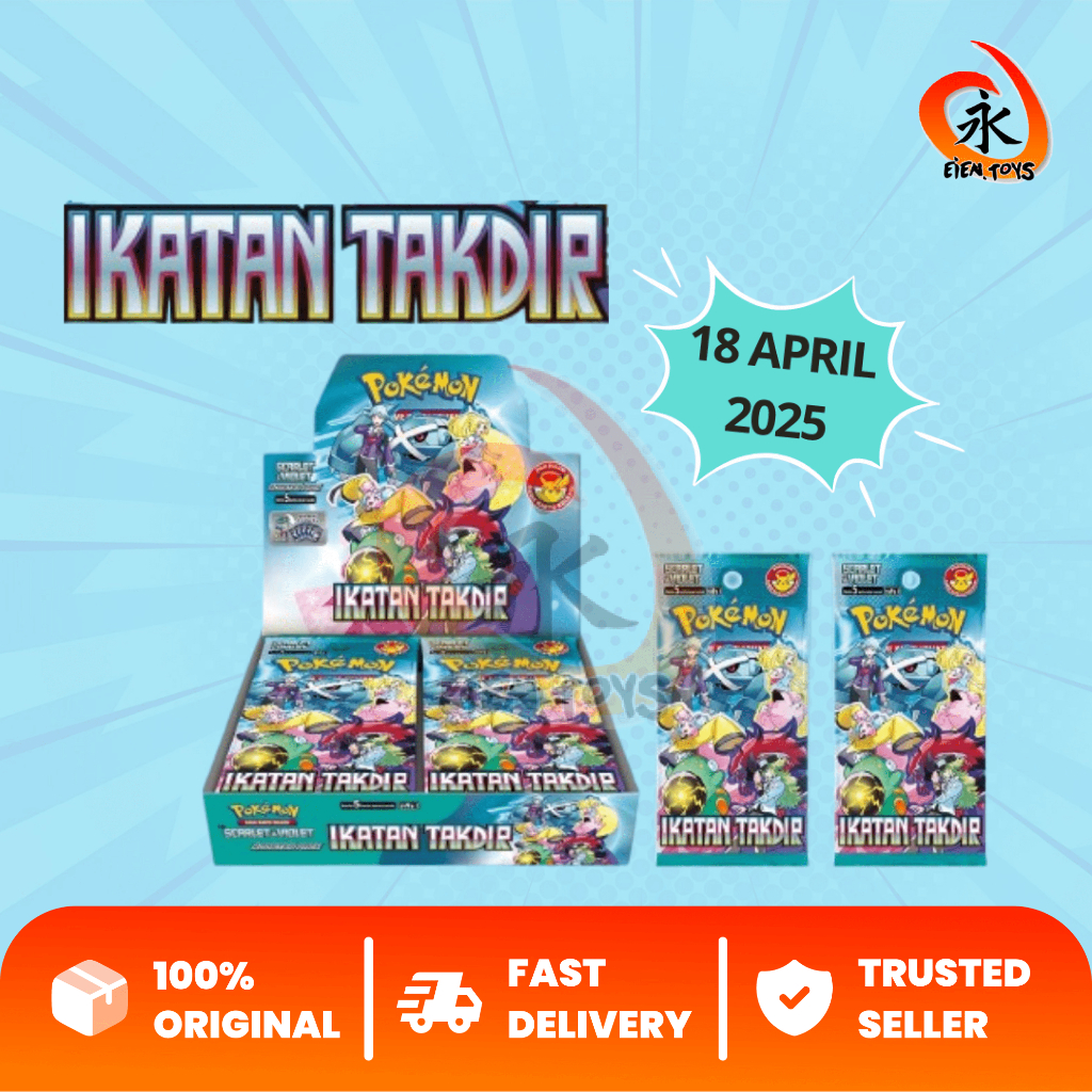 Pokemon SV9S Ikatan Takdir Pokemon Indonesia Booster Box - Eien Toys