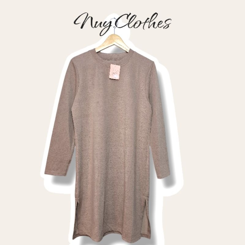 Tunik Babyterry / Tunik Kaos / Tunik Babyterry by Clarke / Outfit Wanita / Tunik Wanita