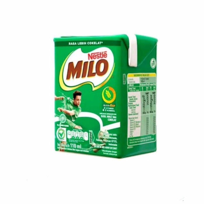 

Susu UHT Milo Activ-Go Susu Cokelat UHT 110ml (PCS)