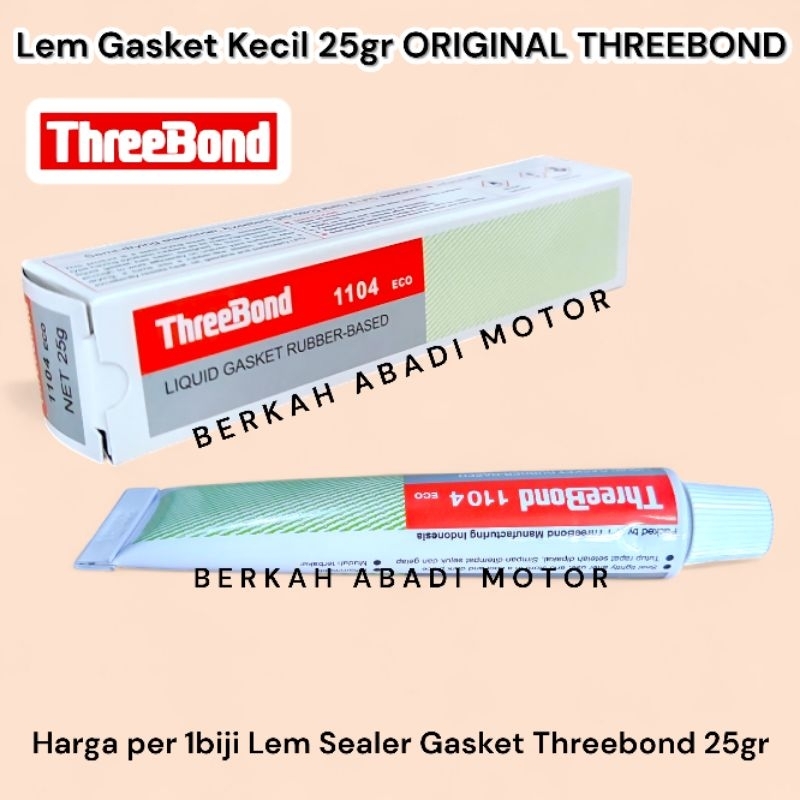 

Lem Gasket Paking Seal 25gram Asli Ori Threebond | Liquid Perekat Murah Karet Packing Tribon Tribond