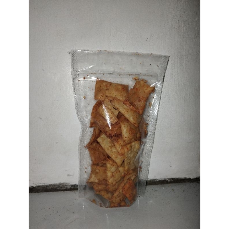 

Keripik Pangsit Pedas