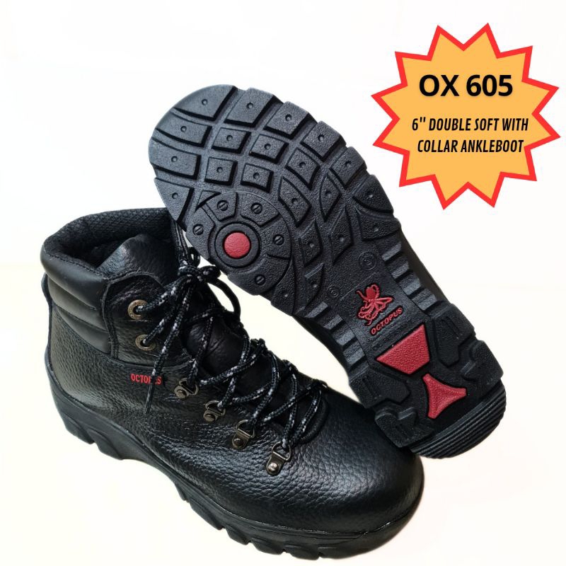 SEPATU SAFETY SHOES OCTOPUS OX 605