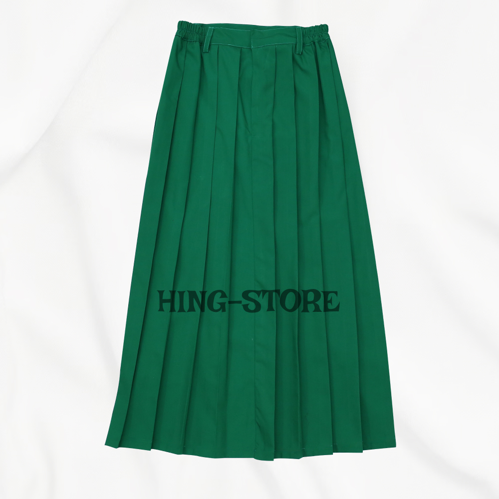 Rok Panjang Sekolah SD/MI Warna Hijau Perempuan