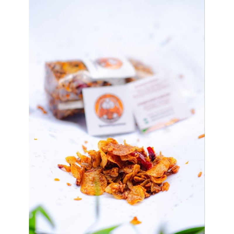 

Tempe Orek Kering (Tempe, Kentang, Teri)