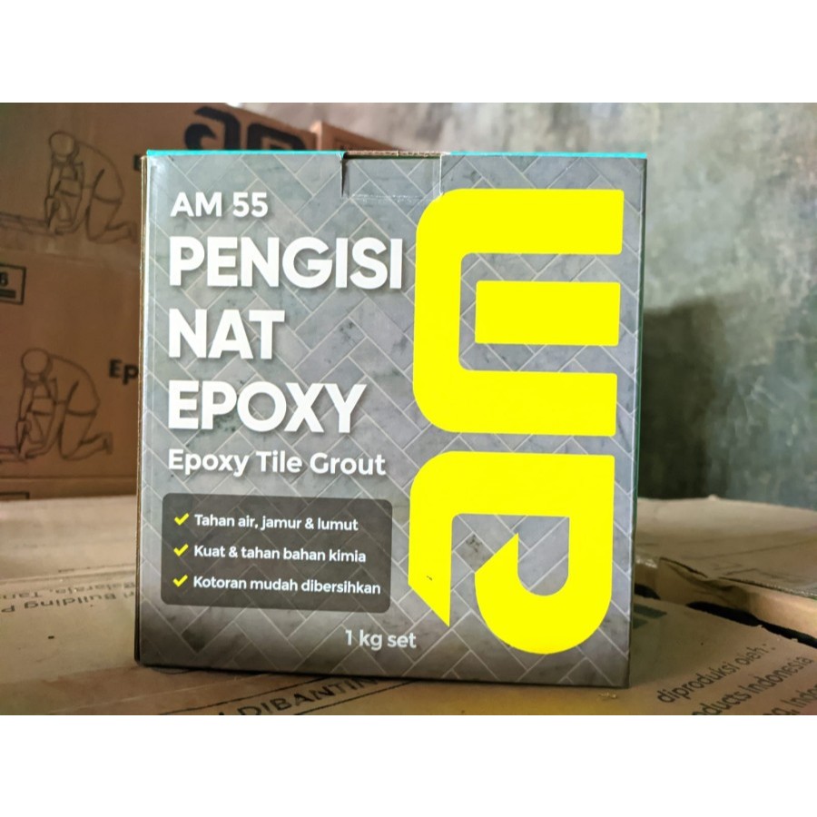 Semen Nat  Kolam Renang  Am Mortar Type AM 55 China Blue