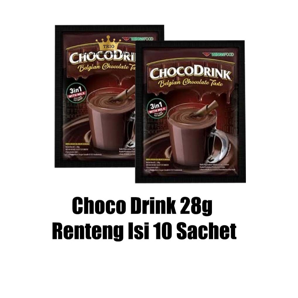

CHOCODRINK 3 IN 1 1 RENCENG ISI 10 PCS @28gr