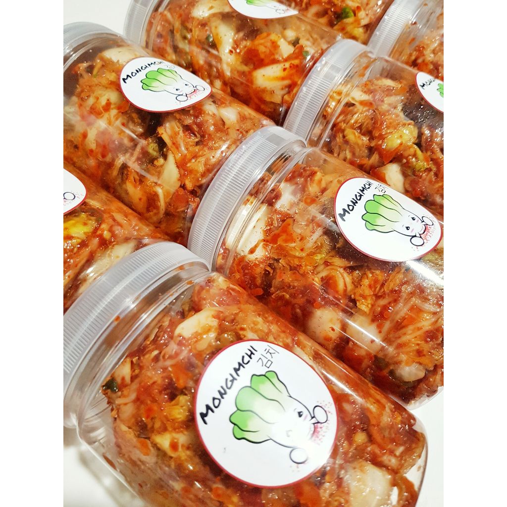 

MONGIMCHI KIMCHI sawi 김치 1kg Korean food makanan - 1000gr