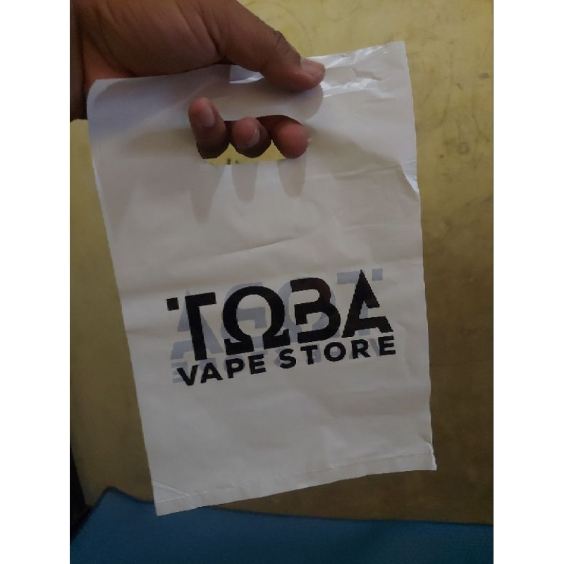 Kantong Plastik Tas Plastik Kresek 17x24 oval Sablon